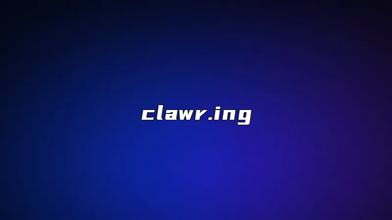 clawr.ing