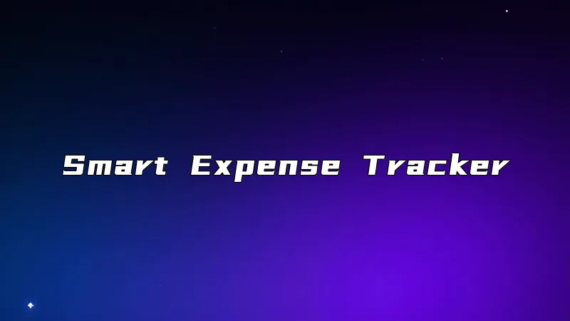 Smart Expense Tracker