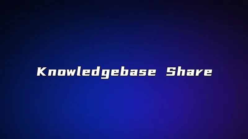 Knowledgebase Share