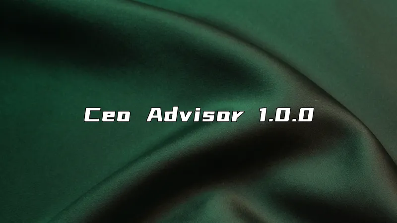 Ceo Advisor 1.0.0