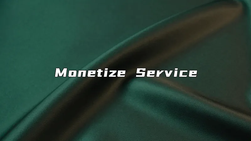 Monetize Service