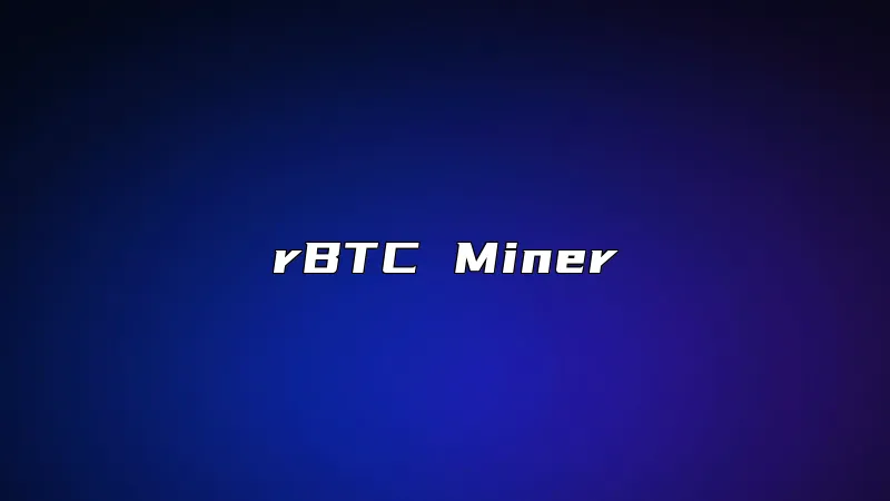 rBTC Miner