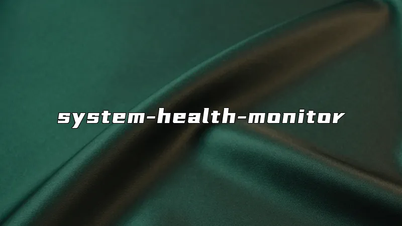 system-health-monitor