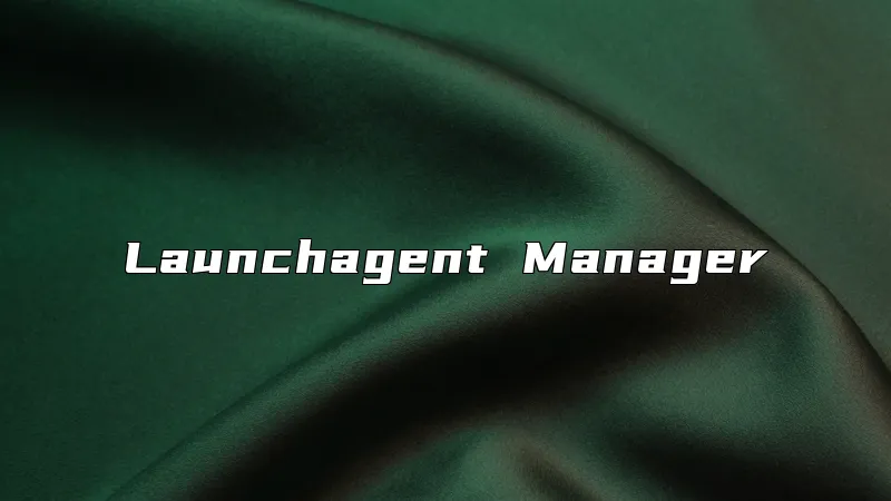 Launchagent Manager