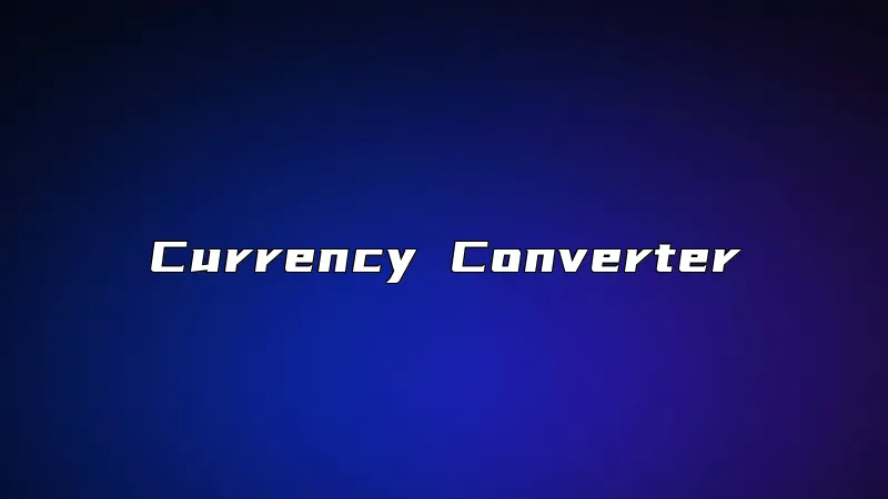 Currency Converter