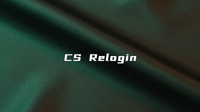 CS Relogin