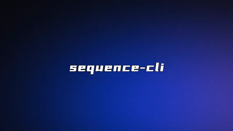 sequence-cli
