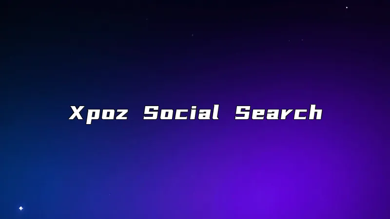 Xpoz Social Search