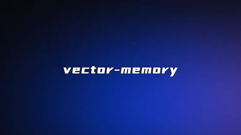vector-memory