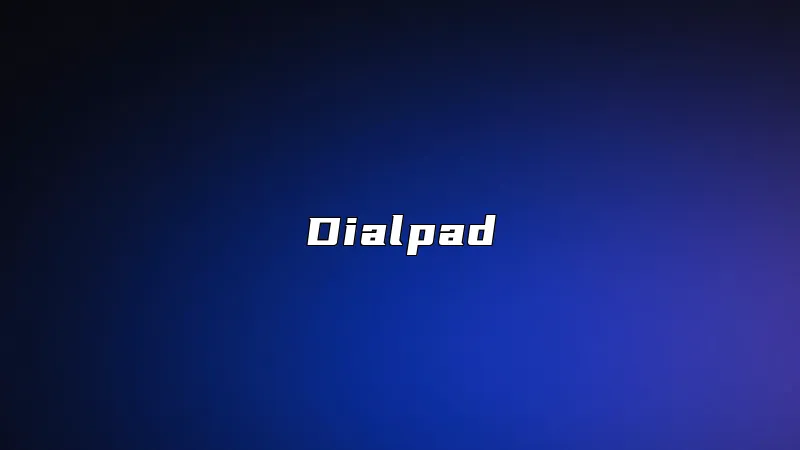 Dialpad