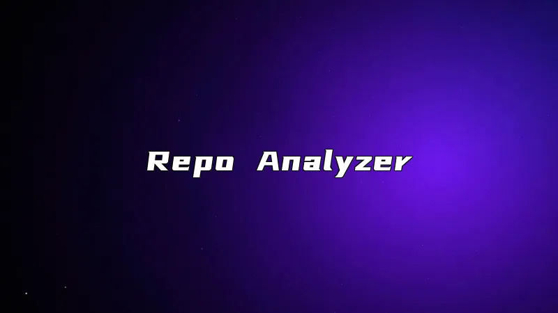 Repo Analyzer