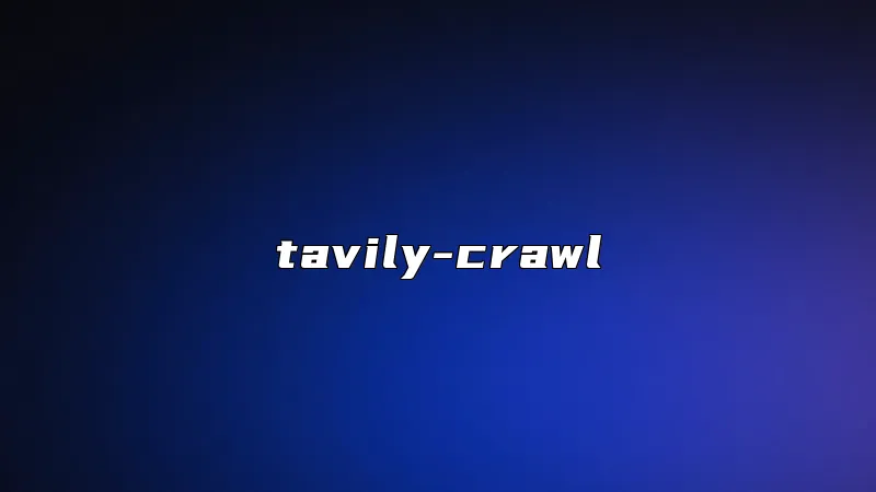 tavily-crawl