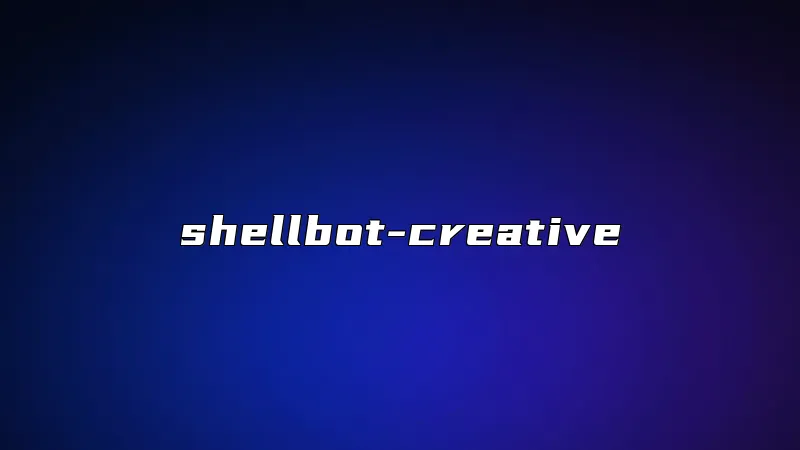 shellbot-creative