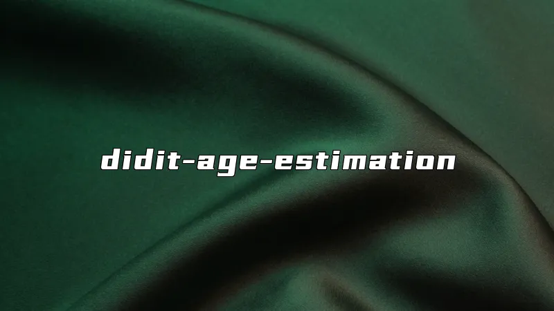 didit-age-estimation