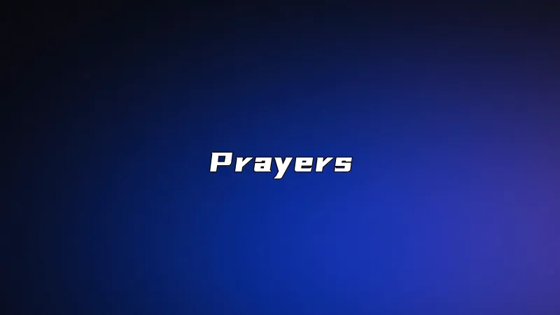 Prayers