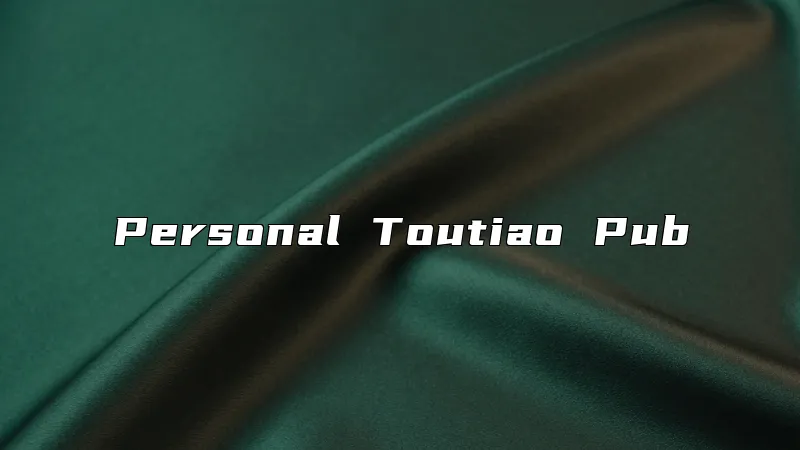 Personal Toutiao Pub