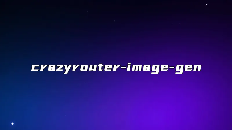 crazyrouter-image-gen