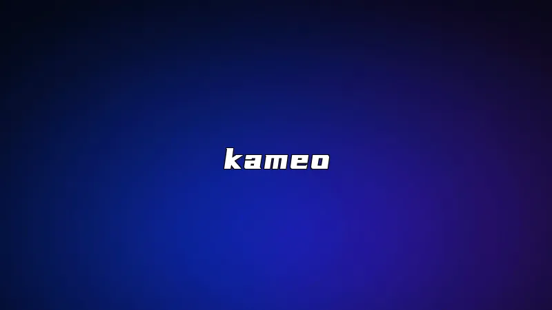 kameo