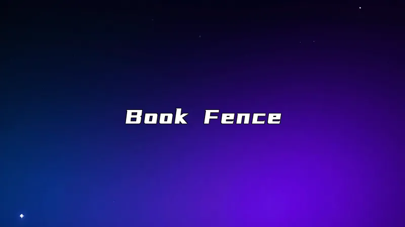 Book Fence