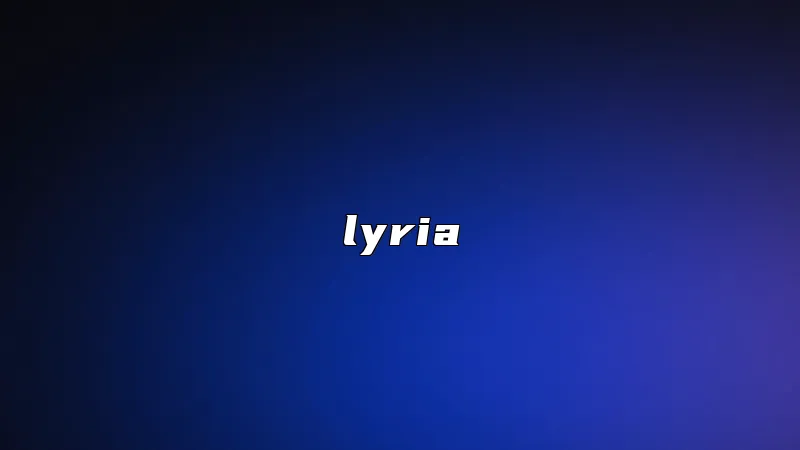 lyria