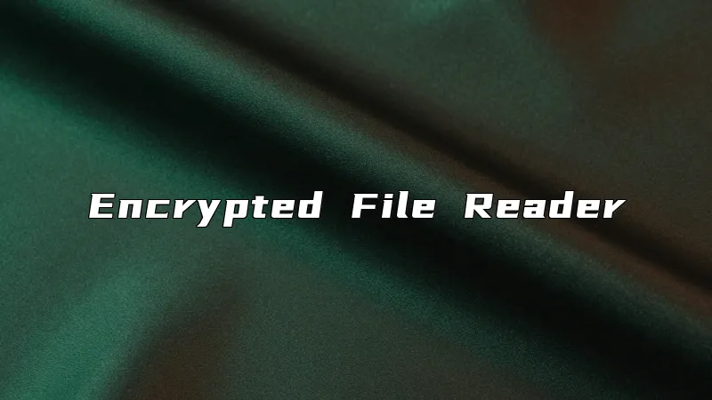 Encrypted File Reader
