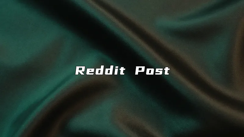 Reddit Post