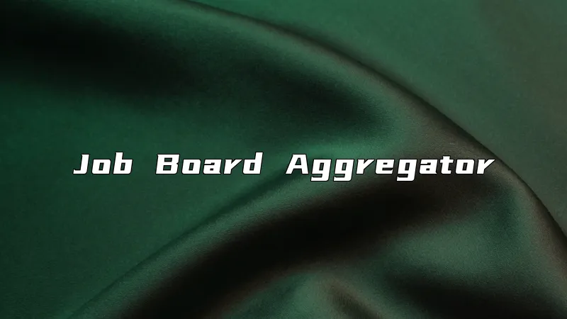 Job Board Aggregator