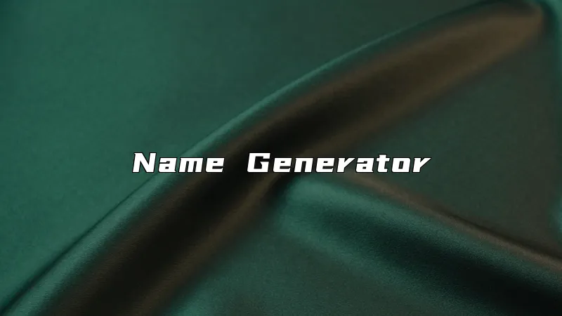 Name Generator