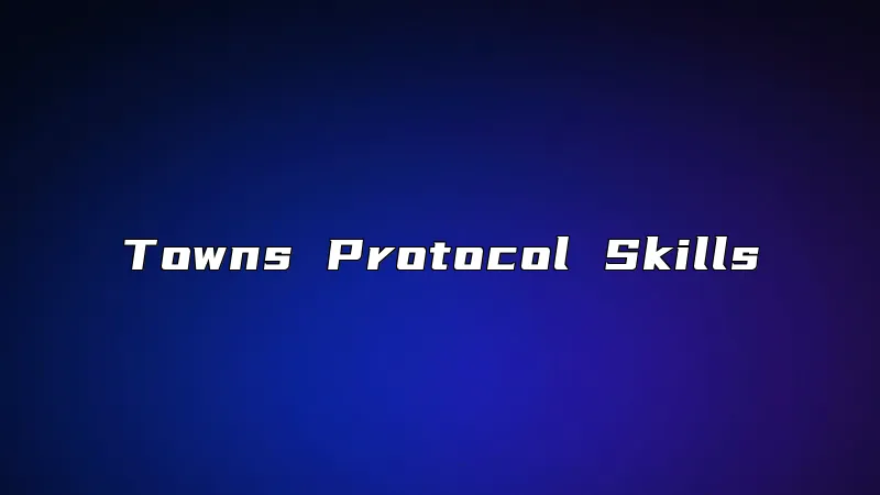 Towns Protocol Skills