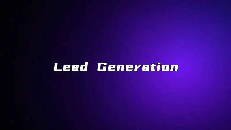 Lead Generation