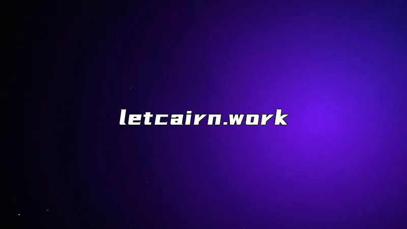 letcairn.work