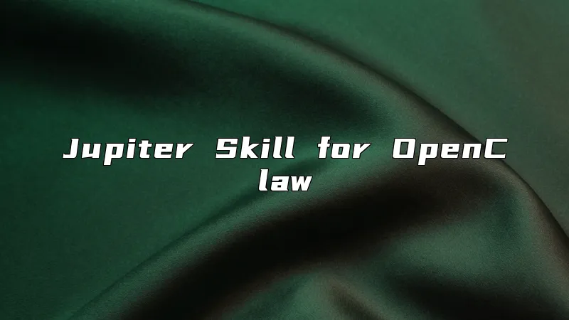 Jupiter Skill for OpenClaw