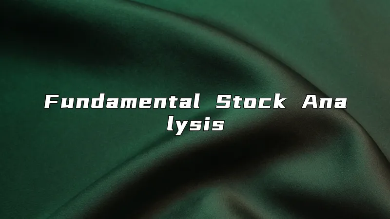 Fundamental Stock Analysis