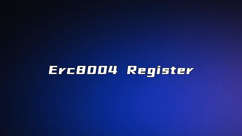 Erc8004 Register