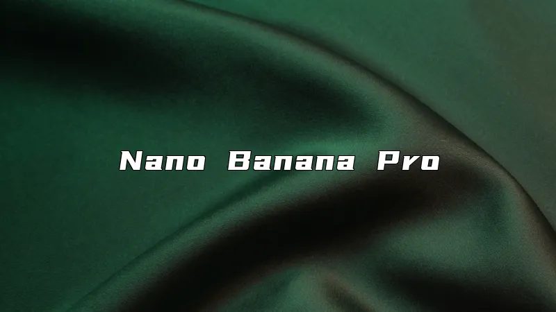 Nano Banana Pro