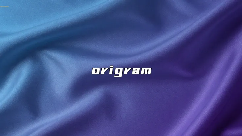 origram