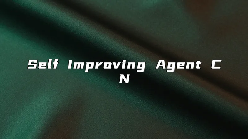 Self Improving Agent CN