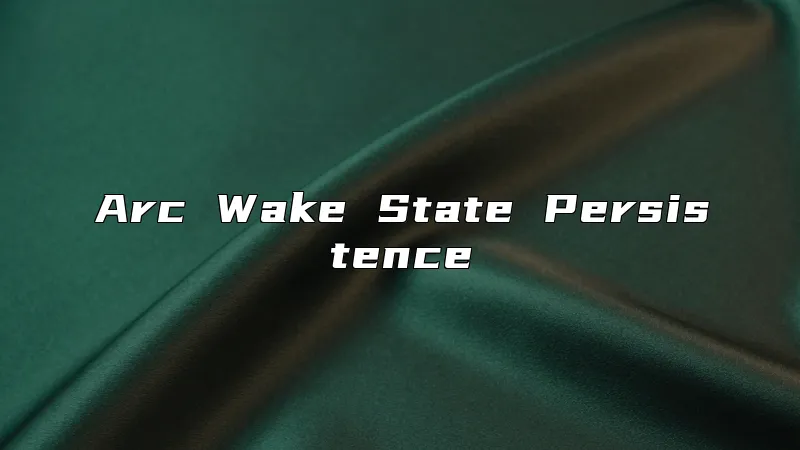 Arc Wake State Persistence