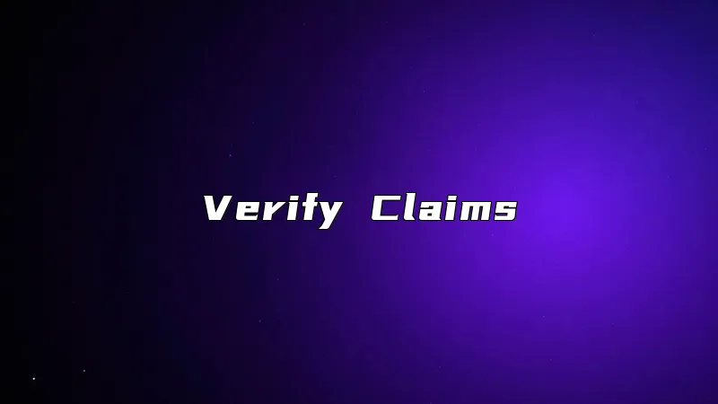 Verify Claims