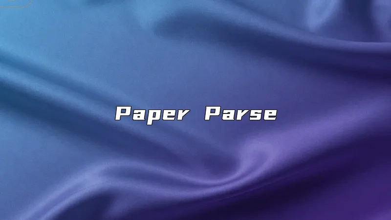 Paper Parse