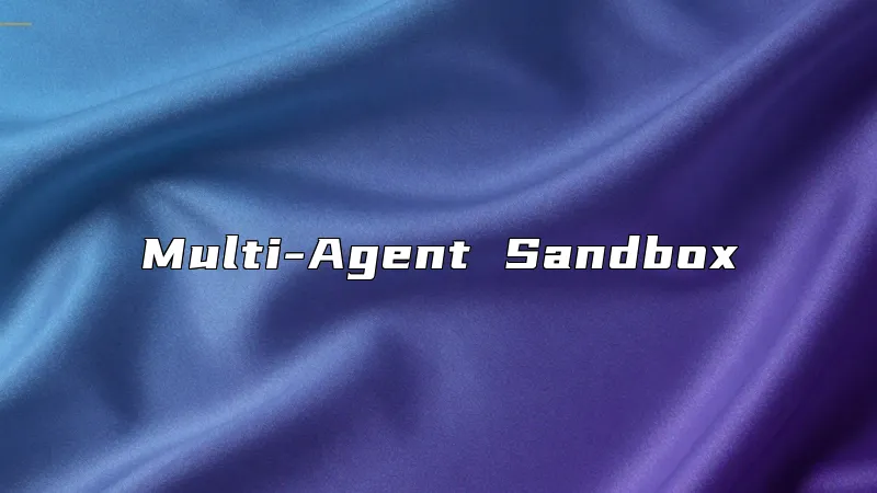 Multi-Agent Sandbox