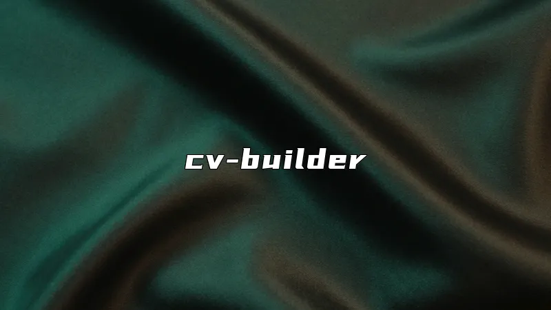 cv-builder