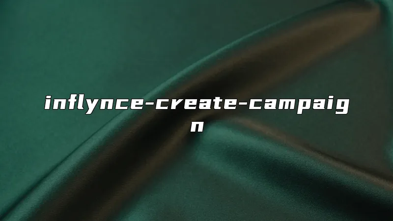 inflynce-create-campaign