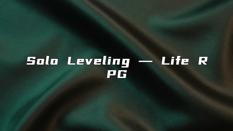 Solo Leveling ― Life RPG