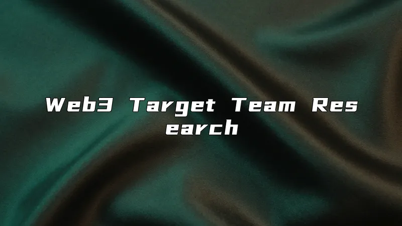 Web3 Target Team Research