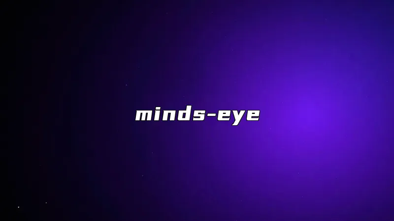 minds-eye