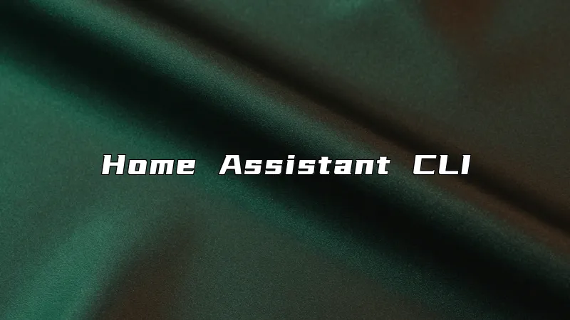 Home Assistant CLI