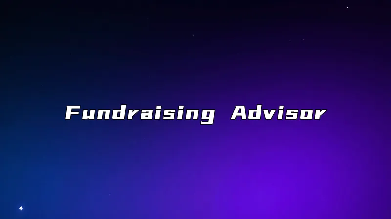 Fundraising Advisor
