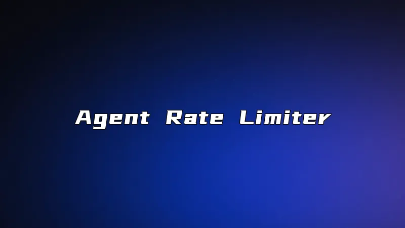 Agent Rate Limiter