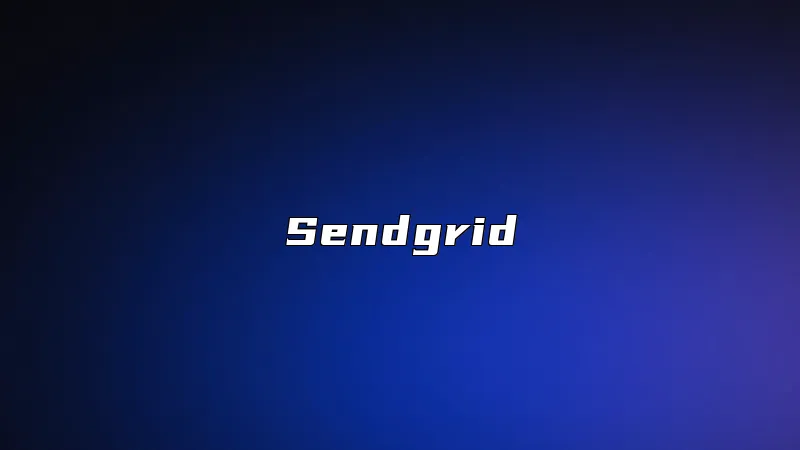 Sendgrid